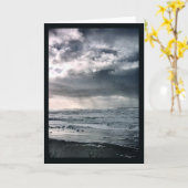 Storm op zee kaart (Gele Bloem)