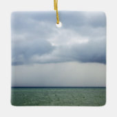 Storm op Zee Keramisch Ornament (Voorkant)