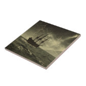 Storm op Zee Tegeltje (Zijkant)