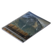 Storm opruimen over bergen bij zonsondergang 2 notitieboek (Linkerzijde)