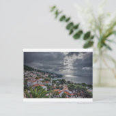 Storm over Brela, Kroatië Briefkaart (Staand voorkant)