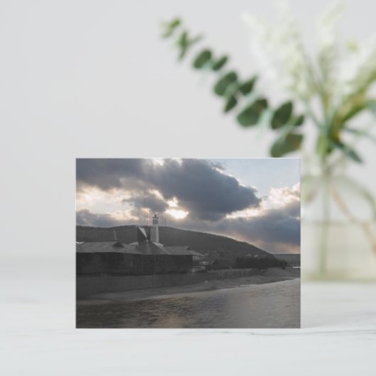 storm over Corning Briefkaart (Staand voorkant)