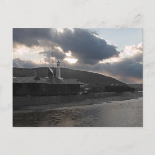 storm over Corning Briefkaart (Voorkant)