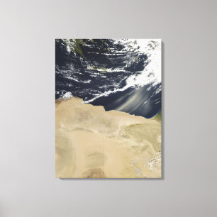 Storm over Egypte Canvas Afdruk