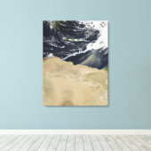 Storm over Egypte Canvas Afdruk (Insitu (Houten vloer))