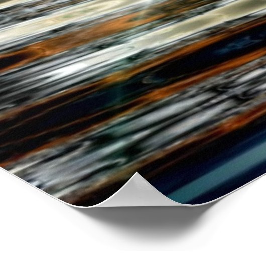 storm over het bergmeer poster (Hoek)