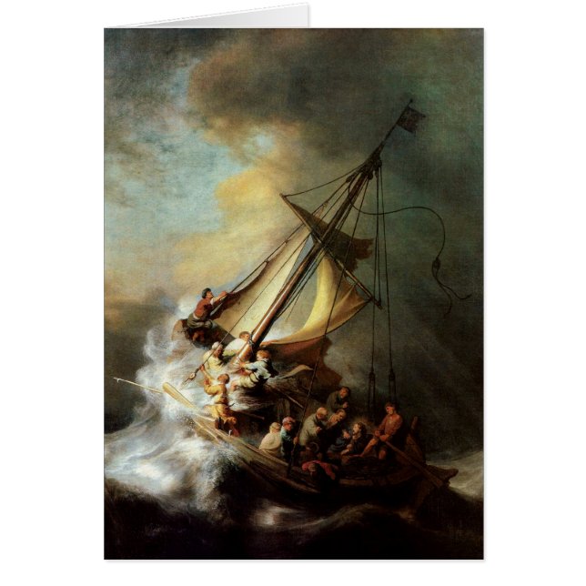 Storm over het Zee van Galilea (Voorkant)