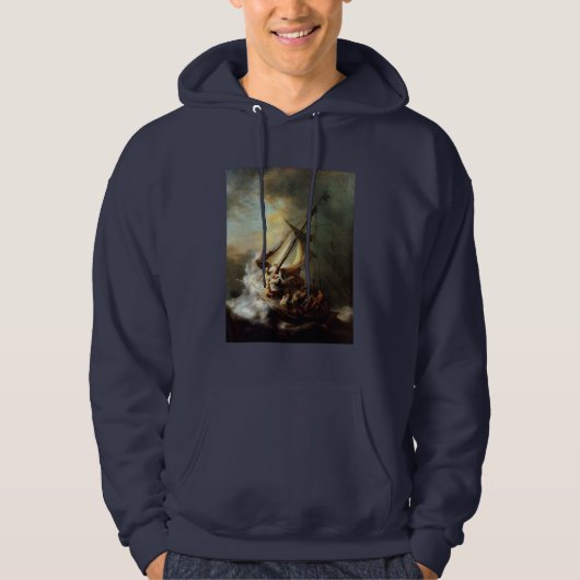 Storm over het Zee van Galilea Hoodie (Voorkant)