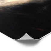 Storm over het Zee van Galilea Poster (Hoek)