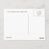 Storm over Pas ontdekt Meer Briefkaart (Achterkant)