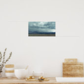Storm over Rocky Mountain Foothills, Colorado Poster (Keuken)