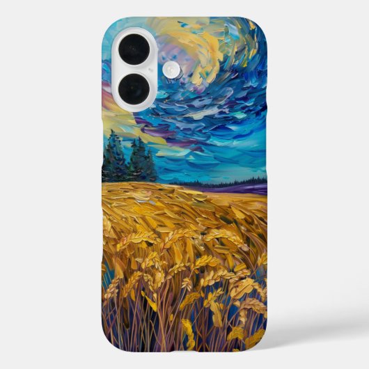 Storm over tarwevelden Case-Mate iPhone case (Achterkant)