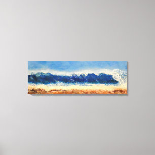 Storm piek canvas afdruk