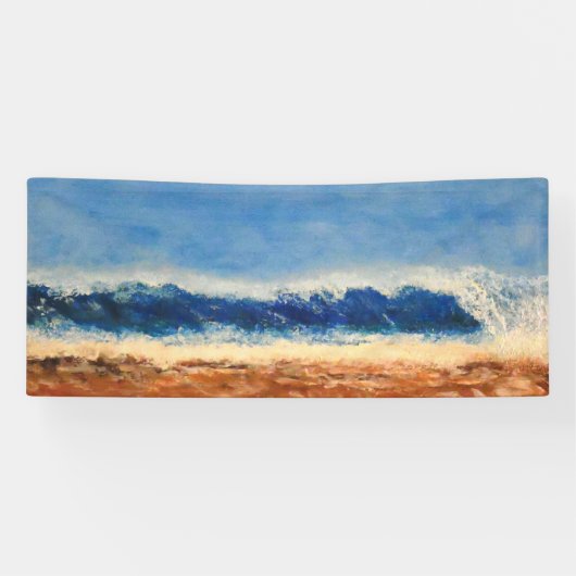 Storm piek spandoek (Horizontaal)