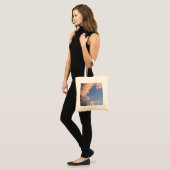 Storm-randen - wolken tote bag (Voorkant (model))
