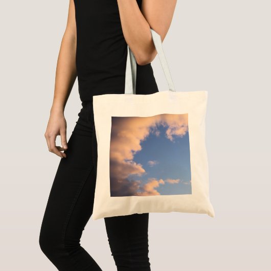 Storm-randen - wolken tote bag (Voorkant (product))