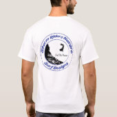 Storm Riders Nazaré Surf Designs T-Shirt Bodyboard (Achterkant)