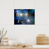 Storm ruimte poster (Keuken)