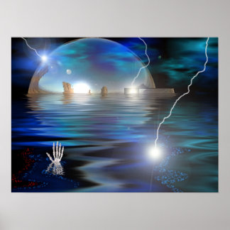 Storm ruimte poster