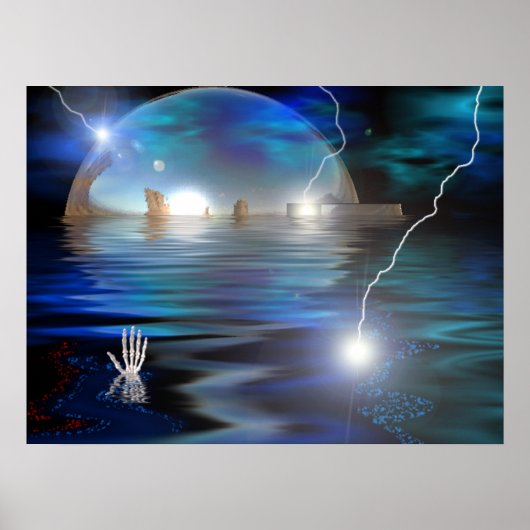 Storm ruimte poster (Voorkant)