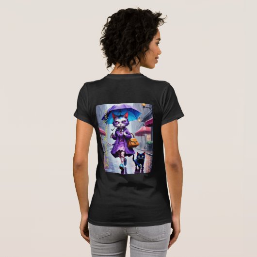 Storm Runner: de T-shirts van de demon (Achterkant volledig)