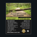 Storm schade - boomchirurg - boomkweker flyer<br><div class="desc">Storm Schade - Boomchirurg - Arborist Adverteren Flyer van The Visitekaartje Store.</div>