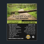 Storm schade - boomchirurg - boomkweker flyer<br><div class="desc">Storm Schade - Boomchirurg - Arborist Adverteren Flyer van The Visitekaartje Store.</div>