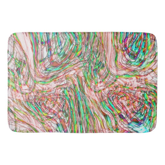 Storm scheluwsporen badmat (Voorkant)