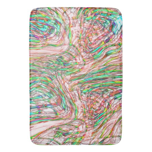 Storm scheluwsporen badmat (Voorkant Verticaal)