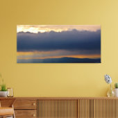 Storm Shelf Cloud Hot Springs National Park AR Canvas Afdruk (Insitu (Woonkamer))