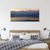 Storm Shelf Cloud Hot Springs National Park AR Canvas Afdruk (Insitu (Slaapkamer))