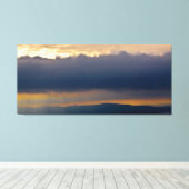 Storm Shelf Cloud Hot Springs National Park AR Canvas Afdruk (Insitu (Houten vloer))