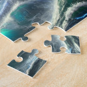 Storm Sirene Bliksem Zee Draak Zeemeermin Legpuzzel (Zijkant)