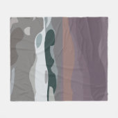 Storm Sky Cloud Zee Golven Oceaan Natuur Fleece Deken (Voorkant (Horizontaal))
