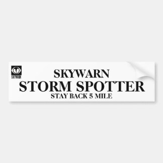 Storm Spotter - 5 mille Bumpersticker
