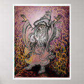 storm spreuk poster (Voorkant)