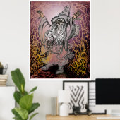 storm spreuk poster (Thuiskantoor)