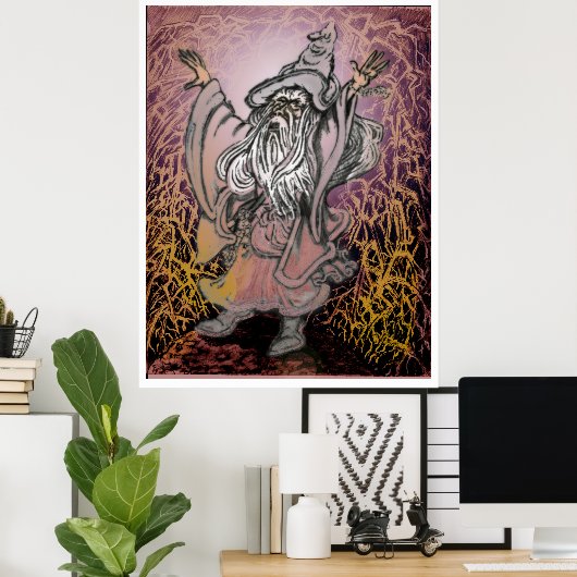 storm spreuk poster (Thuiskantoor)