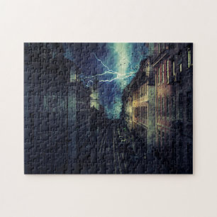 Storm Stadsvernietiging Legpuzzel