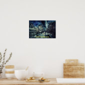 Storm Stadsvernietiging Poster (Keuken)