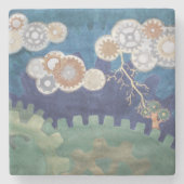 Storm Stenen Onderzetter (Voorkant)