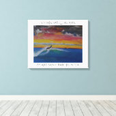 STORM SWELL DREAMS CANVAS AFDRUK (Insitu (Houten vloer))