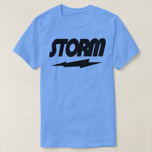 Storm Tekst T T-shirt (Design voorkant)