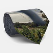 Storm tornado of twister stropdas (Opgerold)