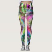 Storm twee verven leggings (Voorkant)