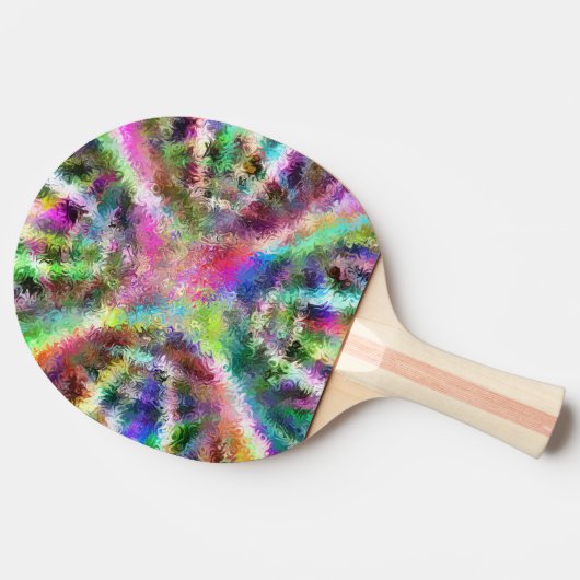 Storm twee verven tafeltennisbatje (Zijkant)