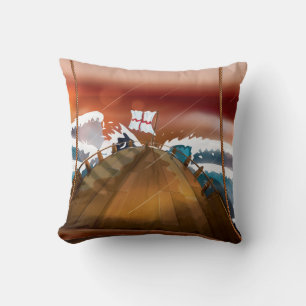 Storm van de Atlantische Oceaan Kussen