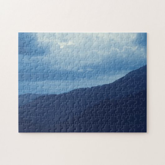 Storm van de Blauwe Berg - 11 x 14 Legpuzzel (Horizontaal)