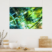 Storm van de Heavens Poster (Keuken)