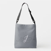 "Storm van de Hemel" Crossbody Tas (Achterkant)